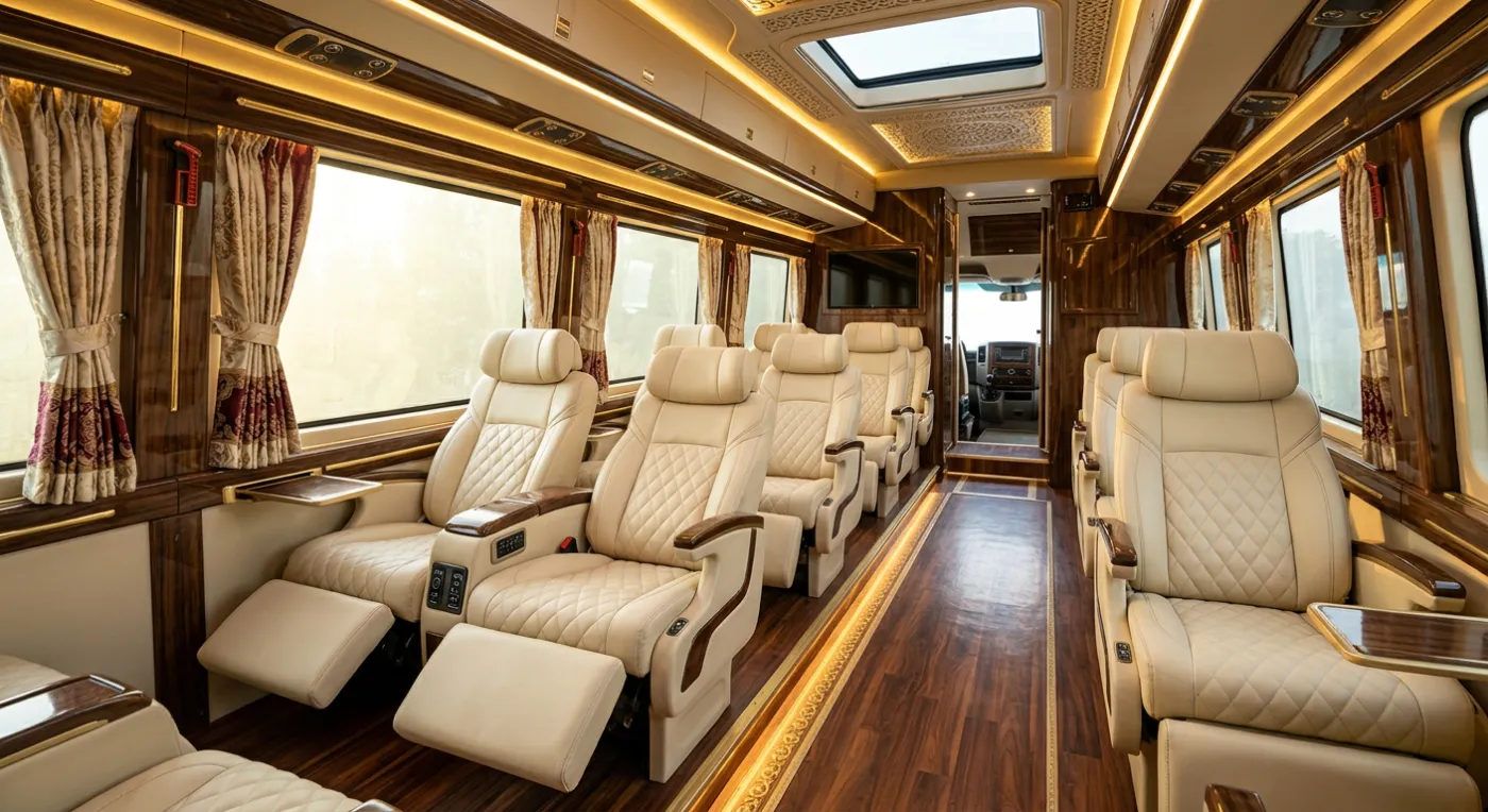 Maharaja Tempo Traveller available for rent in Varanasi