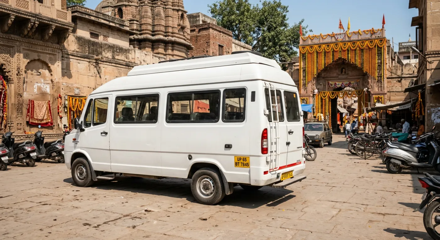 Tempo Traveller (20 Seater) available for rent in Varanasi